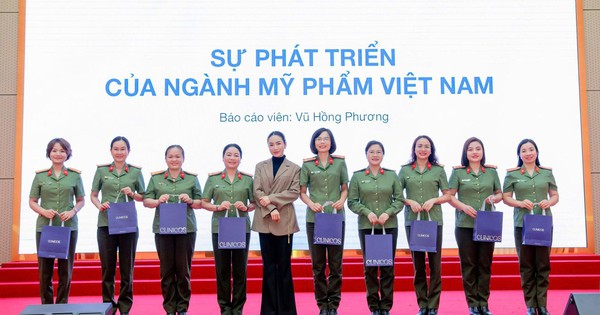 Clinicos đại diện báo cáo sự phát triển ngành mỹ phẩm Việt