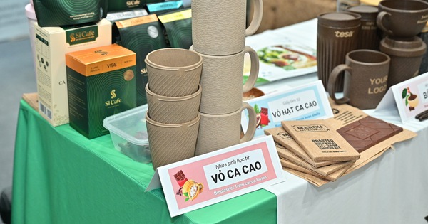 Vật liệu sinh học từ phụ phẩm nông nghiệp gây chú ý tại Vietnam Coffee Expo 2025