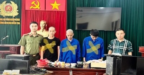 Công an bắt quả tang Hoàng Văn Tuyên khi đang livestream