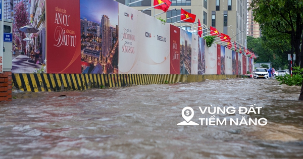 Thay bạn xem nhà ngày mưa: Keangnam hóa “vịnh”, Ciputra thành “cảng nước sâu”, The Summit 216 chìm trong biển nước