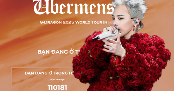 Cả cõi mạng áp lực vì săn vé concert G-DRAGON tại Hà Nội: Hơn 360 nghìn người xếp hàng chỉ sau 1 phút, vé VVIP sold-out nhanh như gió!