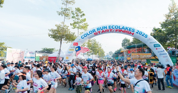 Color Run EcoLakes 2025 – Đường chạy sắc màu hòa cùng Halloween sôi động tại EcoLakes Mỹ Phước