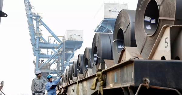 Hòa Phát đạt sản lượng bán 7,4 triệu tấn thép sau 9 tháng