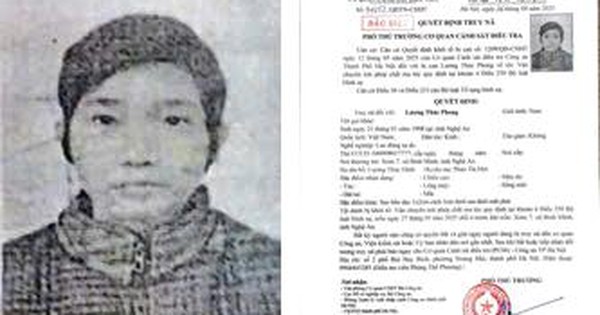 Truy nã Lương Thúc Phong