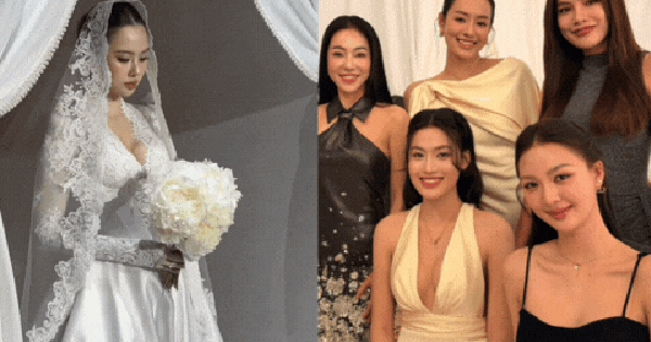 Đám cưới Á hậu Tâm Như và chồng doanh nhân: Cô dâu khóc nức nở, Khánh Vân, Ngọc Châu và dàn sao Việt đổ bộ