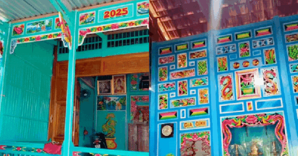 Nhà gỗ miền Tây: Vì sao phải xanh ngắt, hoa văn rực rỡ mới ra đúng chất "miệt sông nước"?