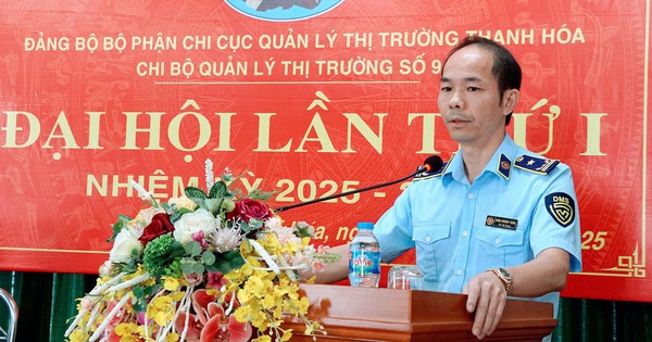 Quản lý thị trường Thanh Hóa có tân chi cục trưởng