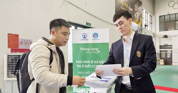 Cận cảnh quy trình bấm số, nhận hồ sơ nhà ở xã hội từ 900 triệu đồng/căn