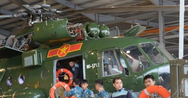 Trực thăng quân đội sẵn sàng bay cứu hộ, cứu nạn các tỉnh Nam Trung Bộ