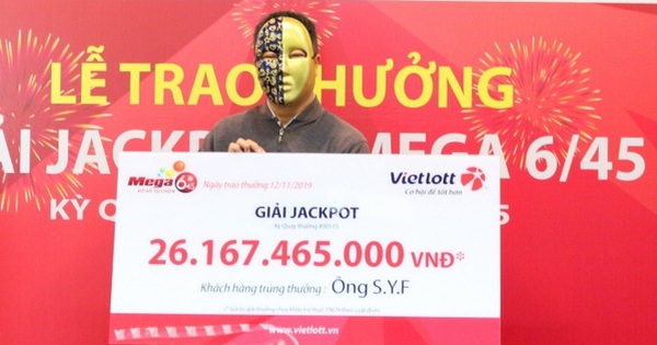 Vì sao người trúng số được phép đeo mặt nạ?