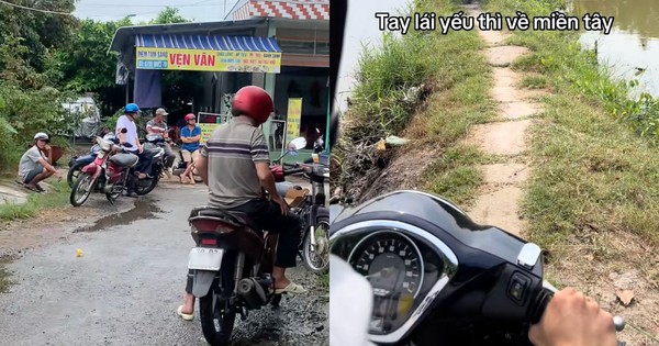 Nhìn cảnh này mới biết tại sao phụ nữ miền Tây 10 người hết 7 người không biết chạy xe máy