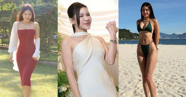 Mê mẩn ngắm visual Yến Xuân - vợ Lâm Tây, mẹ 1 con vóc dáng vẫn sexy bất bại, xinh đẹp bất chấp "cam thường"