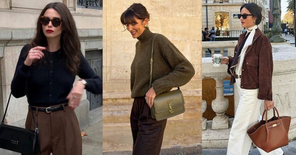 Phụ nữ Pháp đang mê mẩn trang phục màu nâu, mix đồ sang thế này không tham khảo quá phí
