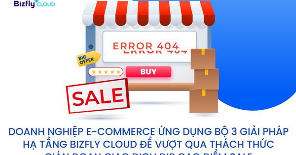 Cách doanh nghiệp e-commerce và thách thức gián đoạn giao dịch dịp cao điểm sale