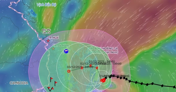 Bão có khả năng đổ bộ đất liền Bình Định – Phú Yên cũ