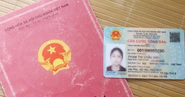 Tuyệt đối không làm điều này với Sổ hộ khẩu, Thẻ căn cước