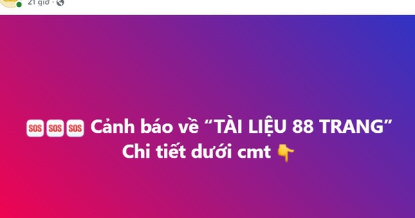 Công an xã Tiên Hưng, tỉnh Hưng Yên cảnh báo khẩn về tài liệu độc hại lan truyền trên mạng