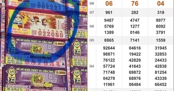 Bán 140 vé số trúng giải mà mới có 1 người đến nhận, đại lý lên mạng tìm khách: Hé lộ tiền thưởng “khủng”