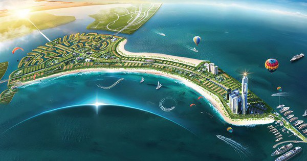 Những con số đáng chú ý tại siêu dự án lấn biển...