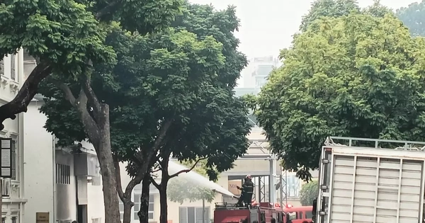 Cháy tại nhà máy bia Hà Nội Habeco