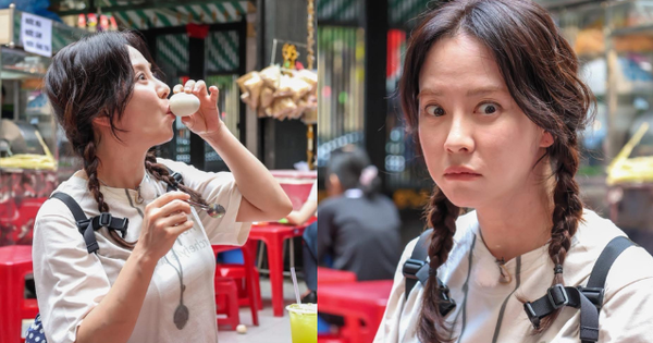 Song Ji Hyo ăn thử món kinh dị "khó nuốt" của người Việt, phản ứng sau đó mới bất ngờ