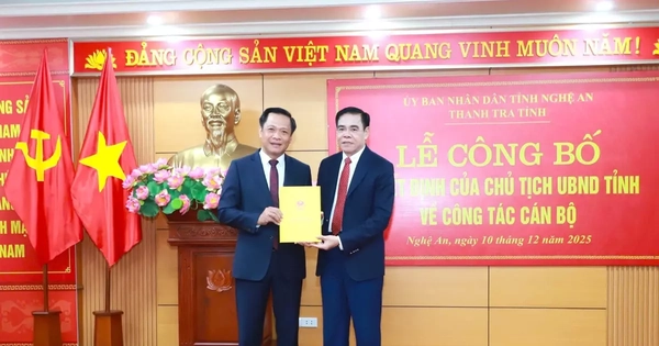 Bí thư xã được điều động, bổ nhiệm làm Chánh Thanh tra tỉnh Nghệ An