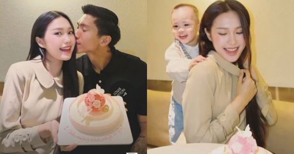 Văn Hậu mời hội cầu thủ bạn thân đến biệt thự mấy chục tỷ mới tậu, mừng sinh nhật vợ đẹp Doãn Hải My