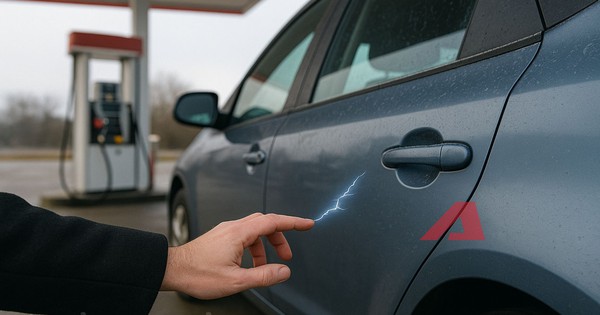 Mùa đông hay bị giật khi đóng mở cửa, hãy lưu ý điều này khi bơm xăng nếu không muốn có hỏa hoạn