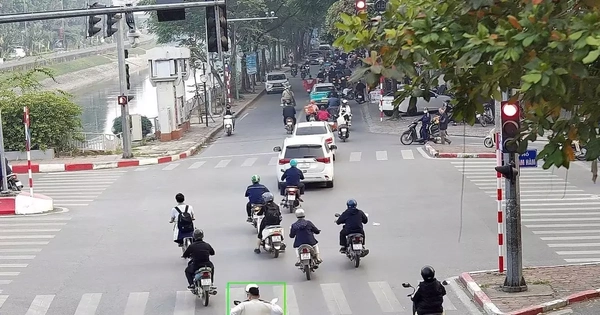 Sau 3 ngày hoạt động, Camera AI ở Hà Nội phát hiện gần 400 trường hợp vi phạm giao thông