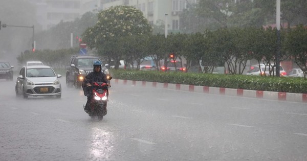 Ngày mai, nhiều nơi sẽ có mưa to