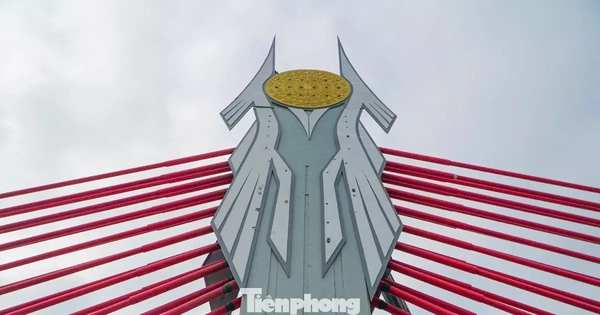 Cầu dây văng trăm tỷ đồng đầu tiên ở Thanh Hóa sắp thông xe kỹ thuật