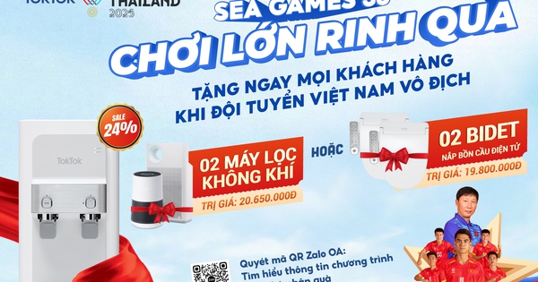 Cùng TokTok thắp lửa chiến thắng – Việt Nam vô địch, rinh quà lớn mùa SEA Games