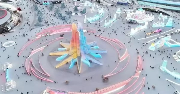 Choáng ngợp trước công viên băng tuyết lớn nhất hành tinh