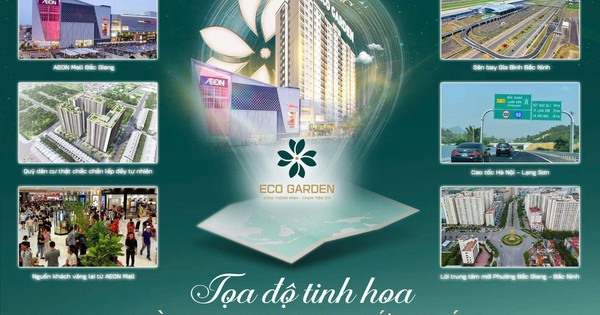 Eco Garden và sức bật thương mại từ Aeon Mall Bắc Giang