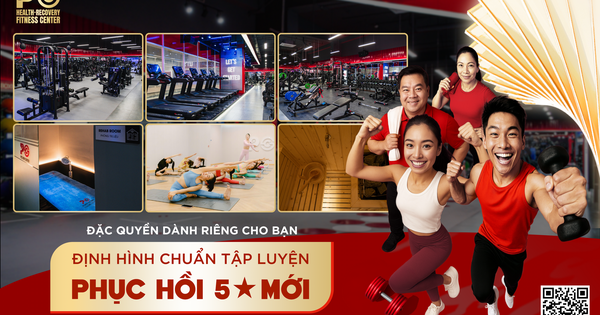 PCS Health- Recovery- Fitness Center, định hình chuẩn tập luyện phục hồi 5 sao mới