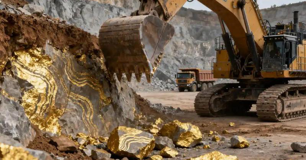 Phát hiện mỏ vàng hơn 1.400 tấn, thân quặng sâu 1.250m: Chính quyền lập tức phong tỏa toàn khu vực