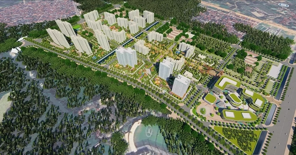 Cận cảnh nơi xây Khu nhà ở xã hội tập trung đầu...