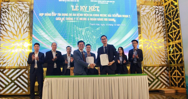 Ký hợp đồng tín dụng 265 tỷ đồng cho Medic Hải Tiến giai đoạn 2