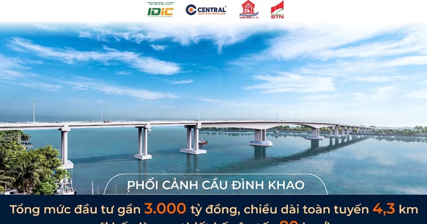 Cầu Đình Khao – Dự án hạ tầng gần 3.000 tỷ đồng và dấu ấn của liên danh nhà đầu tư