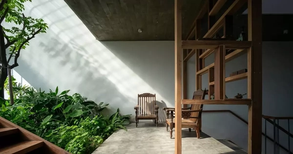 Sống chậm trong ngôi nhà được lấy cảm hứng từ mái hiên