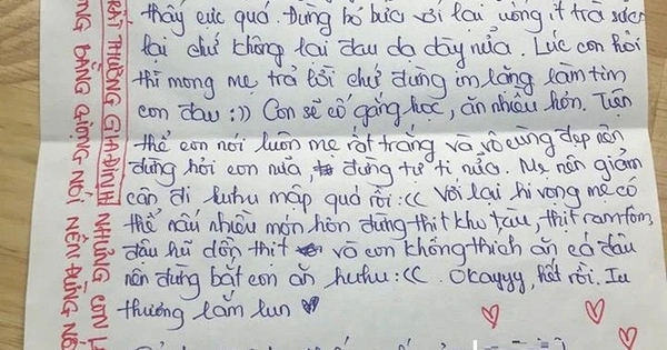 “Mẹ rất trắng và vô cùng đẹp nên đừng tự ti nữa