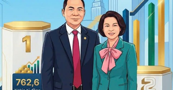 Vợ chồng tỷ phú Phạm Nhật Vượng chính thức trở thành 2 người giàu nhất và nhì TTCK Việt Nam, bỏ xa những người còn lại