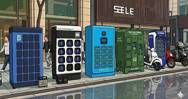 Cuộc đua tủ đổi pin xe điện ở Việt Nam: VinFast mục tiêu 