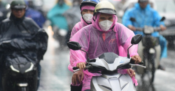 Gió mùa Đông Bắc ảnh hưởng liên tục: Có nơi mưa to đến rất to và dông