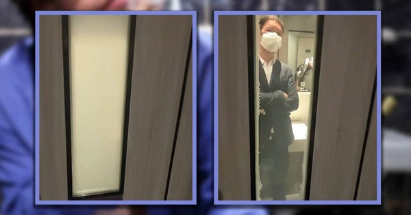 Phát minh gây bão: Cửa nhà vệ sinh lập tức biến thành 