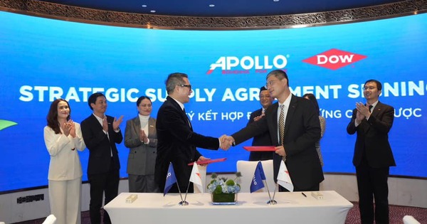 Tập đoàn Apollo & Dow Chemical ký kết hợp tác chiến lược, nâng chuẩn cạnh tranh quốc tế