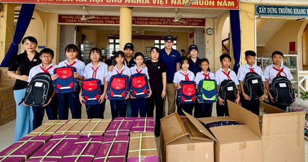 Quoc Huy Anh Corp & Paperone™ triển khai tiếp sức đến trường sau thiên tai tại miền Trung