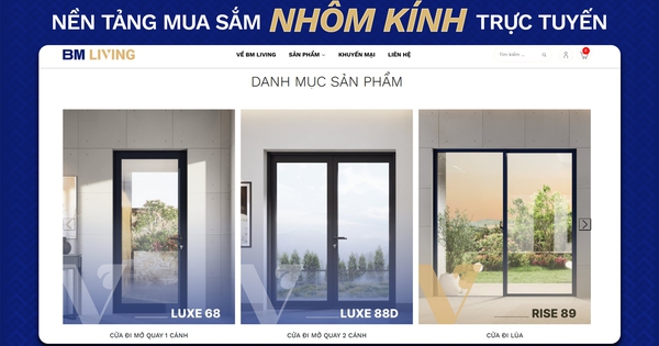 BM WINDOWS ra mắt BM LIVING – nền tảng mua sắm nhôm kính trực tuyến