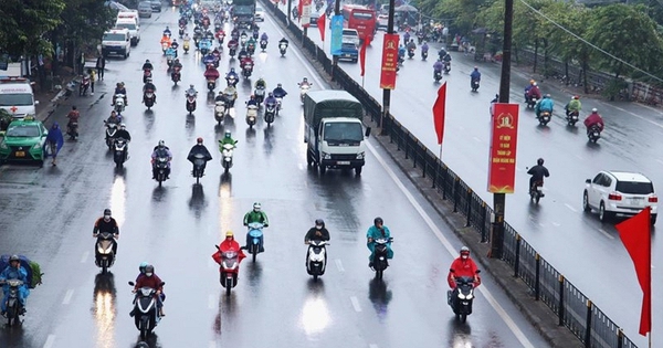 Không khí lạnh tăng cường trở lại ngay ngày đầu tiên của năm mới, miền Bắc mưa to, rét đậm