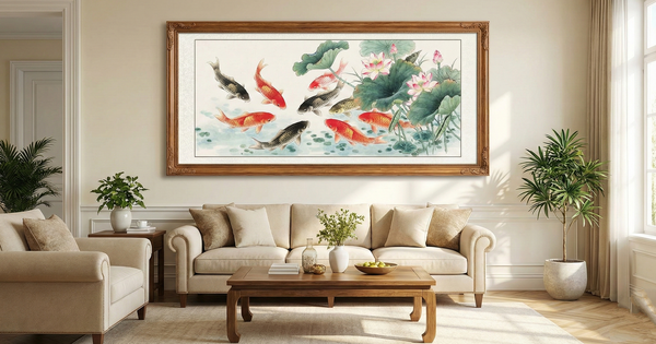 Tại sao giới nhà giàu thường treo tranh 